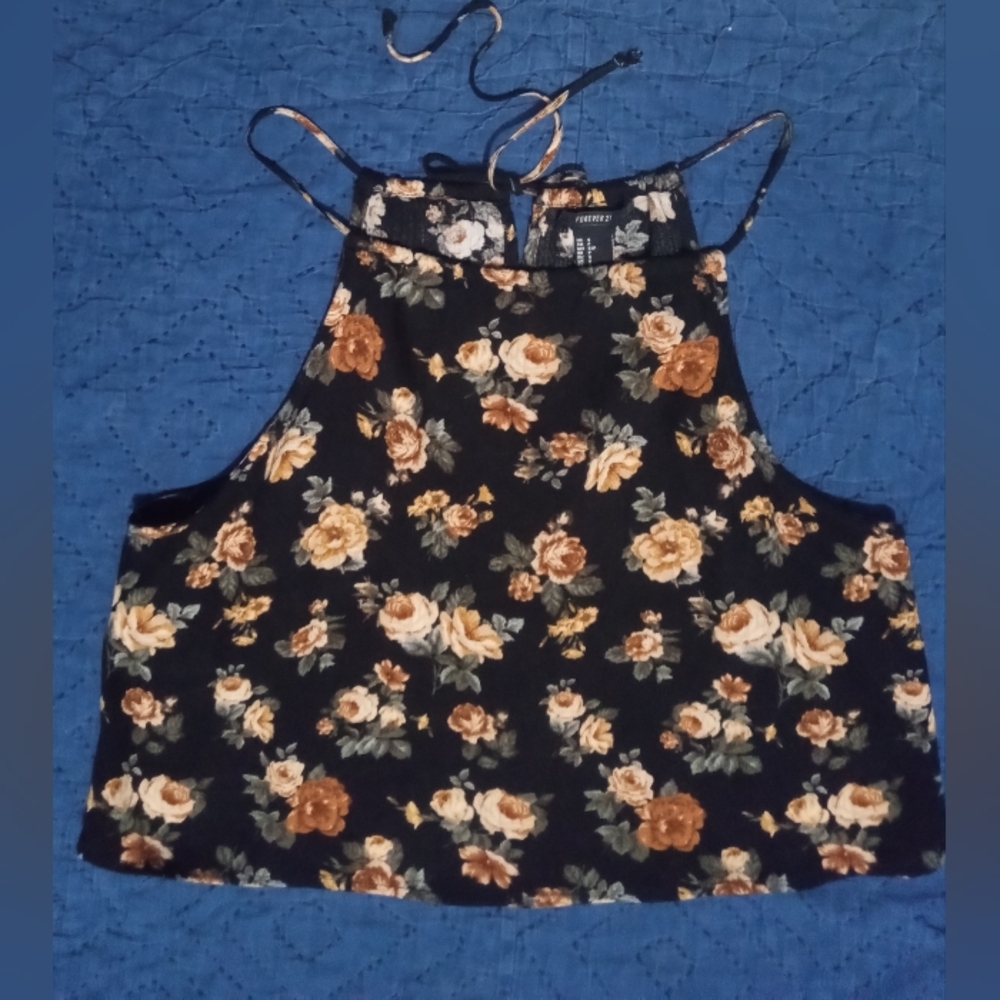 5 for $25 with 5 for $25 purchases only Small Forever 21 Open back adjusCrop top